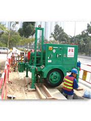 Hydraulic Capstan Winch for Cable Pulling