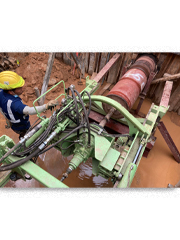Horizontal Thrust Boring Machine