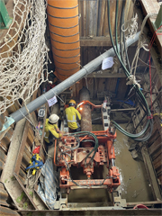 Horizontal Thrust Boring Machine