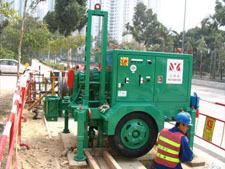 Hydraulic Capstan Winch for Cable Pulling